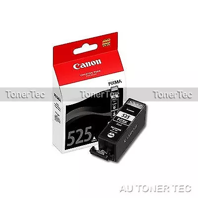 Canon Genuine PGI525BK BLACK Ink>IP4850/IP4950/IX6550/MG5150/MX895/MG5350/MG8250 • $28.86